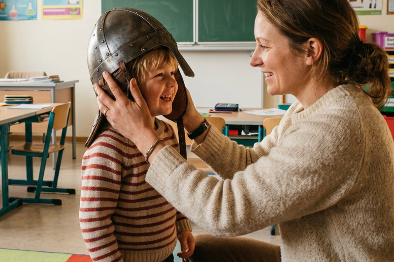 Beispielbild Kinderschutzkonzept - künstlich erstellt